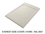 Receveur de douche caniveau, haut de gamme, Largeur 65 à 210 X 65 à 100 cm, résine pleine masse anti glissante PN24, 10 couleurs, Garantie 5 ans, Livraison rapide et offerte